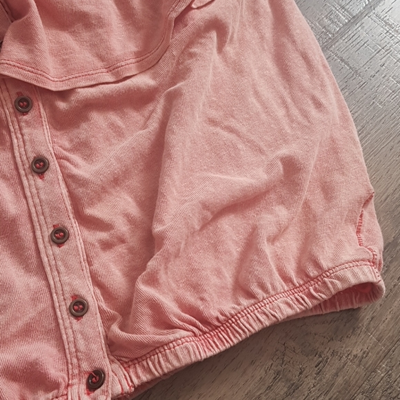 Free People Love Letter off shoulder Tube crop, S - Picture 8 of 9